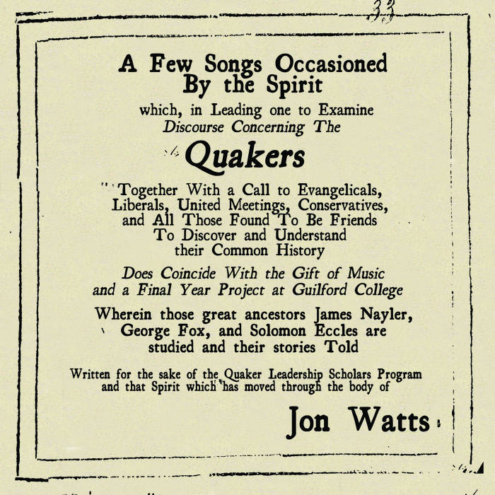 A Few Songs Occasioned Anniversary Concert