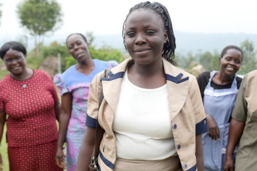 The women of Kitulu Women's Group in Banja, Kenya were so fun and playful. They enjoyed egging each other on from behind the scenes while I was taking portraits.